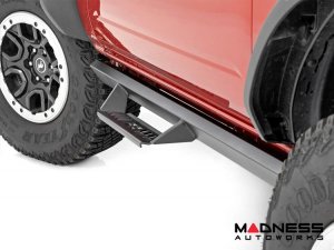 Ford Bronco Side Steps - 2 Door - AL2 Drop Step - Rough Country Ford Bronco Side Steps - 2 Door - AL2 Drop Step - Rough Country